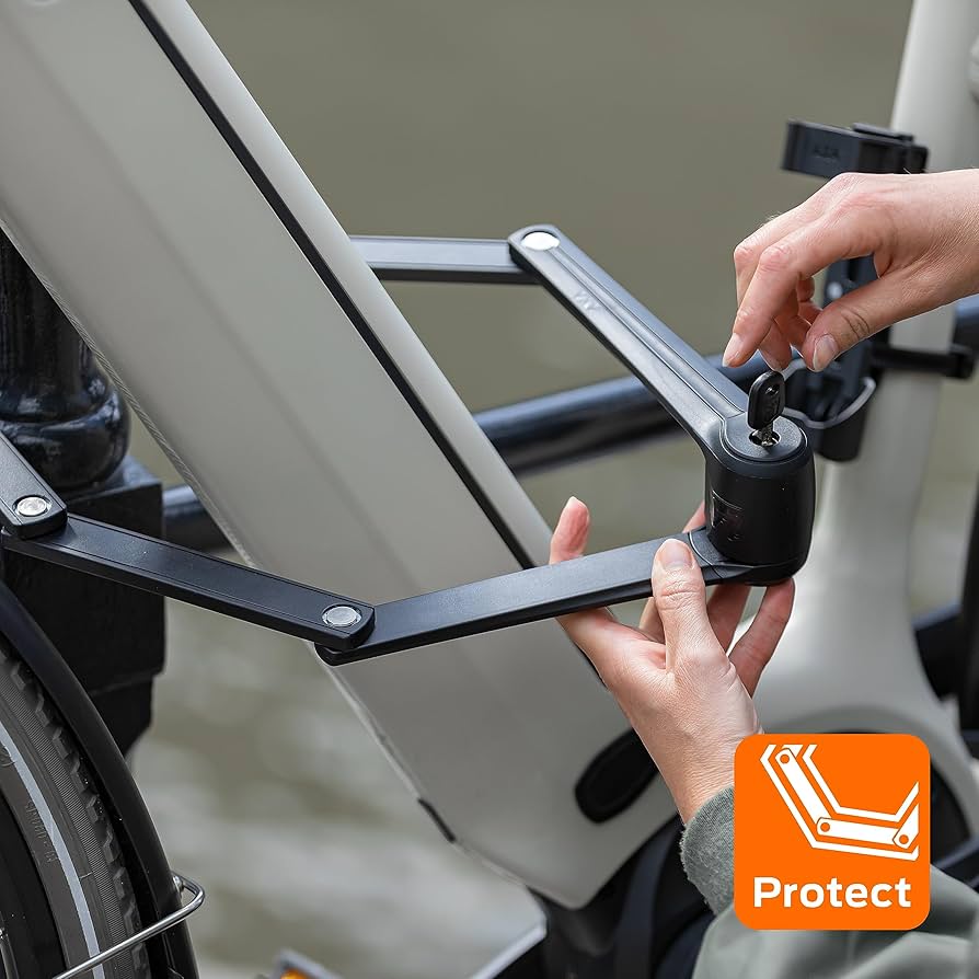AXA Unisex's 85 Bike Folding Lock, Black, 850 mm : Amazon.ca